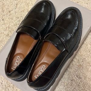 Black Franco Sarto Brindy Platform Loafer